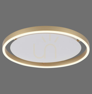 Plafon RITUS 15391-60 Mosiądz 1xLED