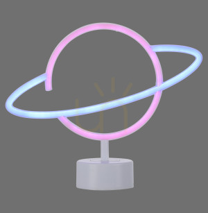 Lampa Stołowa NEON-SATURN 85029-70 Wielokolorowy 1xLED