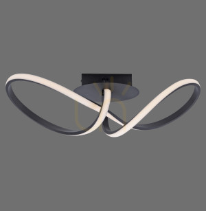 Plafon MARIA 15403-18 Czarny 1xLED