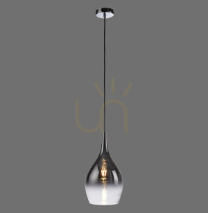 Lampa Wisząca PILUA 2061-17 Chrom 1xE27