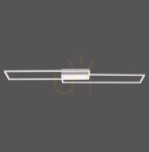 Plafon ASMIN 14711-55 Srebrny 3xLED