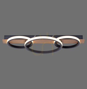 Plafon TROOPER 15616-78 Drewno 1xLED