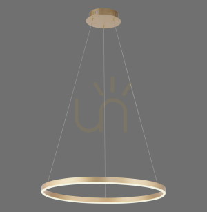Lampa Wisząca RITUS 15394-60 Mosiądz 1xLED