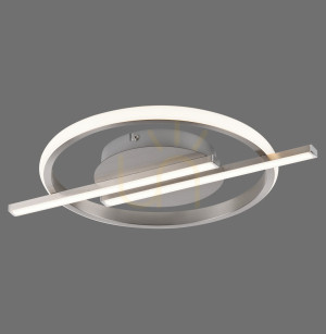 Plafon KORSA 14130-55 Srebrny 3xLED