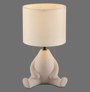 Lampa Stołowa TED 14190-39 Beżowy 1xE27