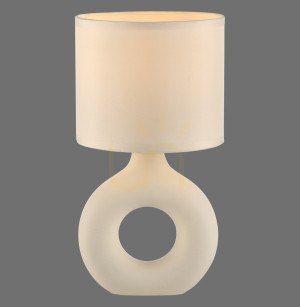 Lampa Stołowa CARARA 14193-39 Beżowy 1xE27