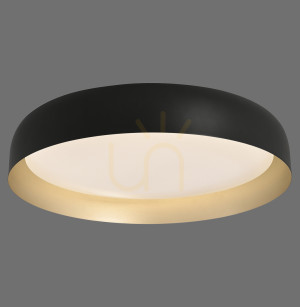 Plafon OSKO 14216-18 Czarny 1xLED