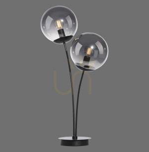 Lampa Stołowa BIG WIDOW 14605-18 Czarny 2xE14