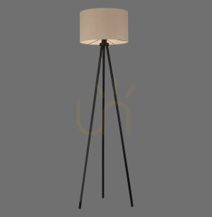 Lampa Podłogowa GREEN DURO 14894-39 Beżowy 1xE27
