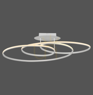 Plafon LUMACA 15321-16 Biały 1xLED