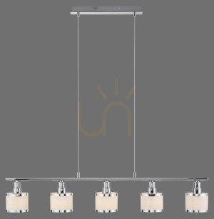 Lampa Wisząca ACCOR 15375-17 Chrom 5xE14
