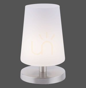 Lampa Stołowa SONJA 4146-55 Srebrny 1xG9
