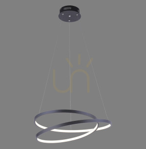 Lampa Wisząca ROMAN 2472-18 Czarny 1xLED