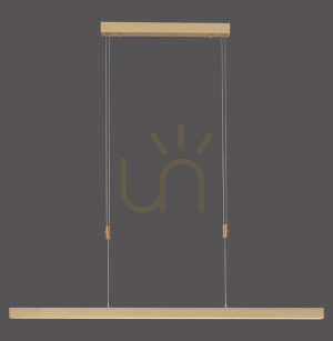 Lampa Wisząca ADRIANA 2568-60 Brązowy 3xLED