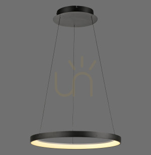 Lampa Wisząca HOOP 2851-18 Czarny 1xLED