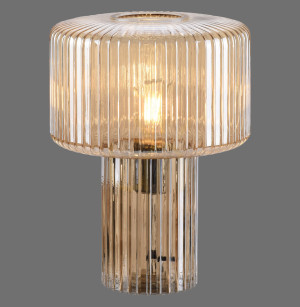 Lampa Stołowa FUNGUS 4092-27 Bursztynowy 1xE27