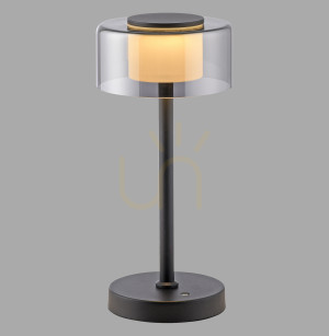 Lampa Stołowa RIKA 4111-18 Czarny 1xLED