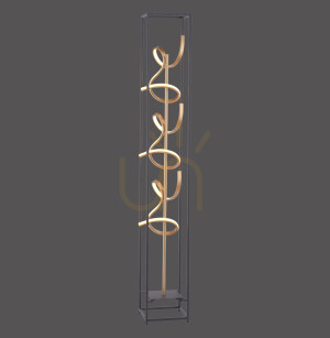 Lampa Podłogowa SELINA 415-18 Czarny 3xLED