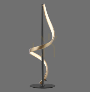 Lampa Stołowa Q-SWING 4385-13 Antracyt 1xLED