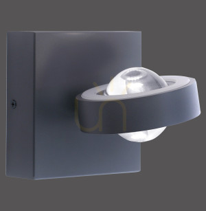 Kinkiet Q-MIA 9185-13 Antracyt 4xLED