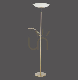 Lampa Podłogowa ALFRED 655-60 Brązowy 2xLED