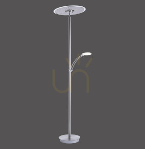 Lampa Podłogowa ARTUR 673-55 Srebrny 3xLED