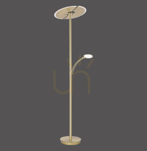 Lampa Podłogowa ARTUR 673-60 Brązowy 3xLED