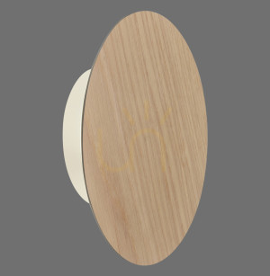 Kinkiet AKKU-PUNTUA 8152-79 Drewno 1xLED