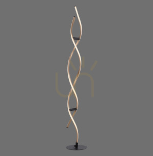 Lampa Podłogowa POLINA 9140-18 Złoty 1xLED