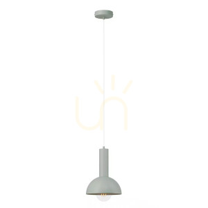 Lampa wisząca Sigma VITRUM szałwia 18 cm E27 41555