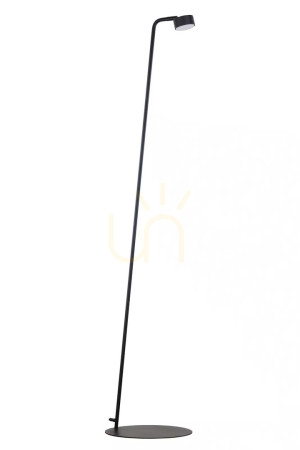 Lampa podłogowa Sigma BAR czarna stal 166 cm GX53 41712
