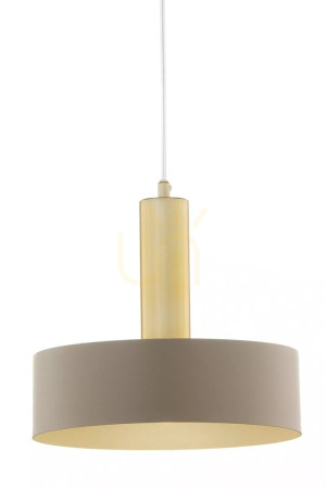 Lampa wisząca Sigma Vitrum Gold 26 cm ciepły beż 41717