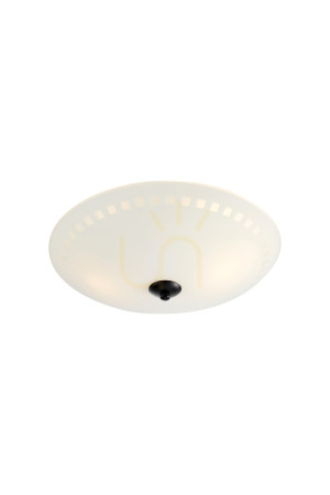Plafon Markslojd RAY 2L biały szkło E27 36 cm SKU 109128