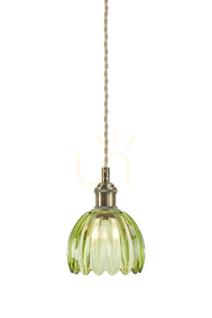 Lampa wisząca Markslojd Gota zielona żelazo 1xE14 40W 109138