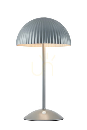 Lampa stołowa Markslojd ZIN 2L szara 109139