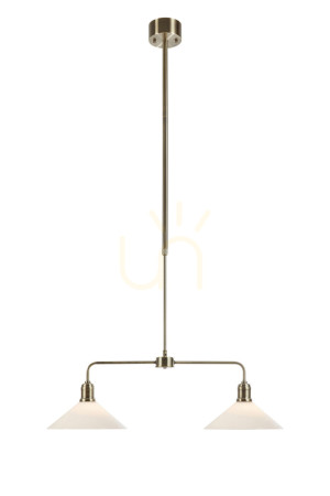 Lampa wisząca Markslojd Vela 2xE27 biała 109160