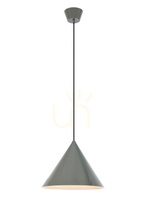 Lampa wisząca Markslojd TIP 1xE27 szara 37,5 cm 109162