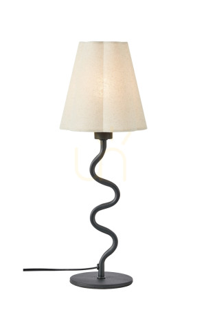 Lampa stołowa Markslojd VEYA beżowa E14 41 cm 109171