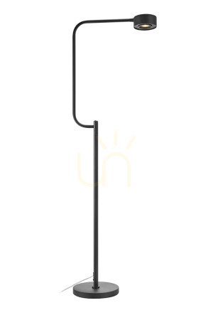 Lampa podłogowa Markslojd Hugo LED czarna 130 cm 109175