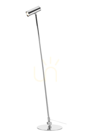 Lampa podłogowa Markslojd Arlo LED chrom 132 cm 109186
