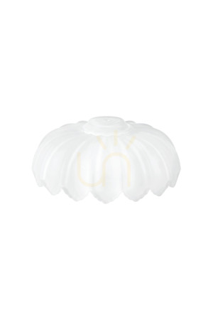 Lampa stołowa Markslojd KURAGE biała szklana 26 cm 980861