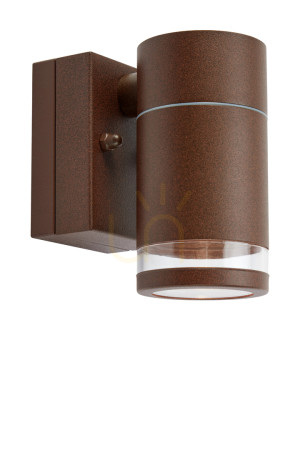 Kinkiet zewnętrzny Markslojd Luno LED brązowy IP65 109102