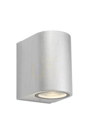 Kinkiet zewnętrzny Markslojd ALOR LED srebrny IP65 4,9W 109109