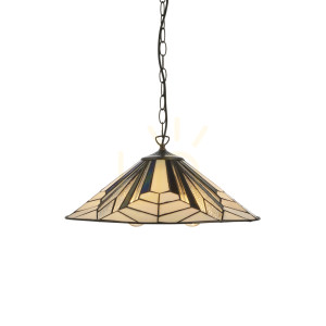 Lampa Wisząca Astoria Tiffany Wielokolorowy 111922 Interiors