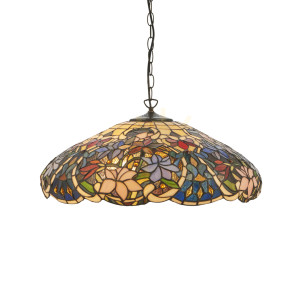Lampa Wisząca Sullivan Tiffany Wielokolorowy 112193 Interiors