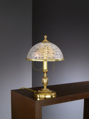 Złota Lampka na biurko 6302 E27 2-punktowa