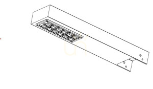 Latarnia ogrodowa Asker 4305AL srebrny LED NORLYS