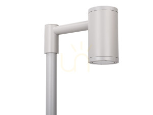 Latarnia ogrodowa Mora 6460AL srebrny LED NORLYS