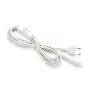 Kinkiet Markslojd Expand kabel startowy 3,5 m z wtyczką i włącznikiem biały 107523