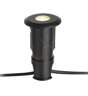 Lampa ogrodowa spot Markslojd Garden 24 0,8W czarna 107284